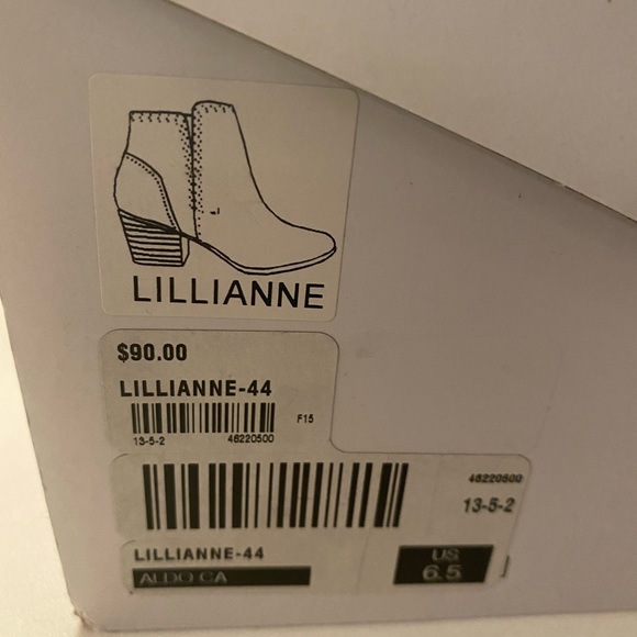 Olive Suede Booties - Picture 4 of 4